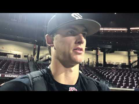 Cam Tringali after South Carolina's 24-7 loss to Mississippi State 5/16/19
