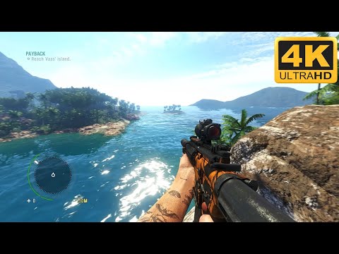 Far Cry 3 Remastered | Killing Vaas [ 4k 60FPS ] Realistic Gameplay