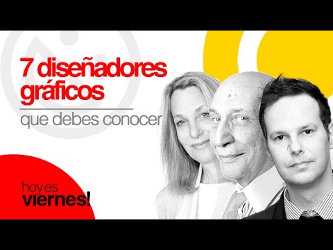 7 DISEÑADORES GRÁFICOS que debes conocer - #HoyEsViernes