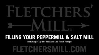 How to Fill your Pepper or Salt Mill - with Chefs Mary Sue Milliken and Susan Feniger
