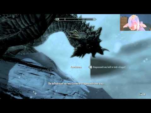 Skyrim - Alduin Battle with Paarthurnax (Let's Play Part 41)