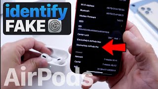 How to identify FAKE AirPods
