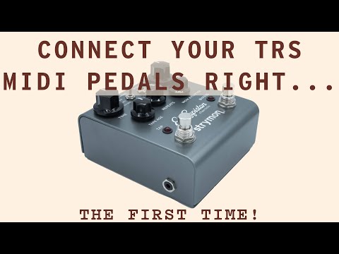 Connect Your TRS Midi Pedals Right The First Time!