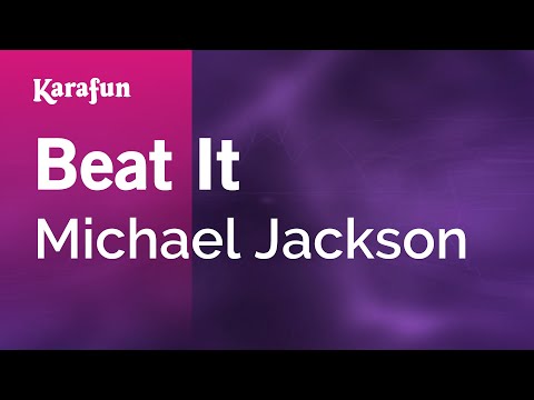 Beat It - Michael Jackson | Karaoke Version | KaraFun