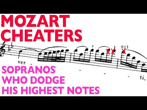 Mozart Cheaters: Sopranos Who Dodge His Highest Notes!