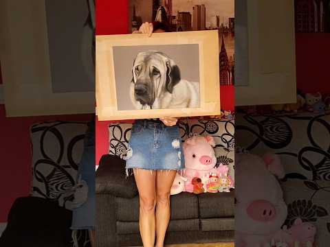 Rocky 🤗 Dibujo a pastel