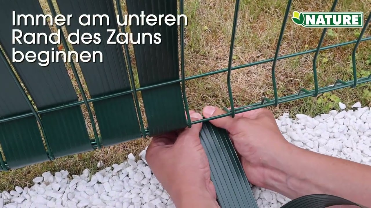 SICHTSCHUTZ LAMELLEN SET