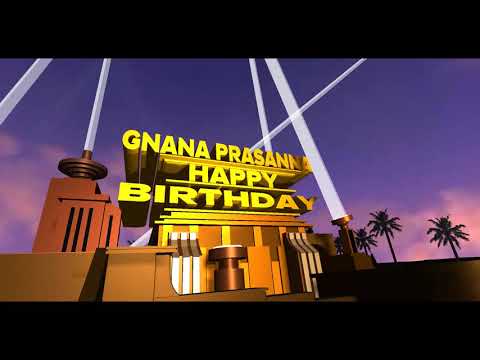Happy Birthday GNANA PRASANNA
