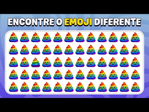 Find the Different Emoji - Extreme Edition 💩🔥🤣 | 30 Ultimate Levels | Emoji Quiz