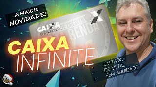 💳A MAIOR NOVIDADE DA CAIXA! LANÇAMENTO DO VISA INFINTE DE METAL ILIMITADO EM SALAS VIP ATÉ 6 PONTOS