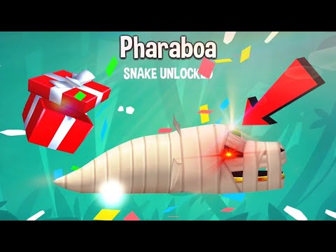 I TURNED INTO AN EVIL MUMMY! Snake Rivals NEW PHARABOA SNAKE! Epic Customization + Gameplay!