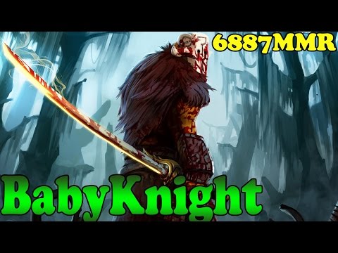 Dota 2 - BabyKnight 6889 MMR Plays Juggernaut Vol 1# - Ranked Match Gameplay!