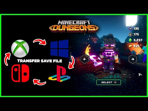 Mattitude - Minecraft Dungeons - How To Transfer A Character Save File To A New Gaming Platform