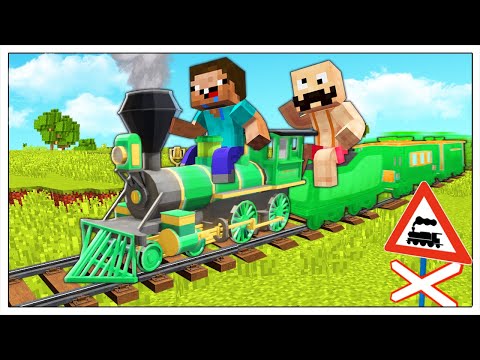 ABBIAMO COSTRUITO IL TRENO DI NOOB! - Minecraft ITA