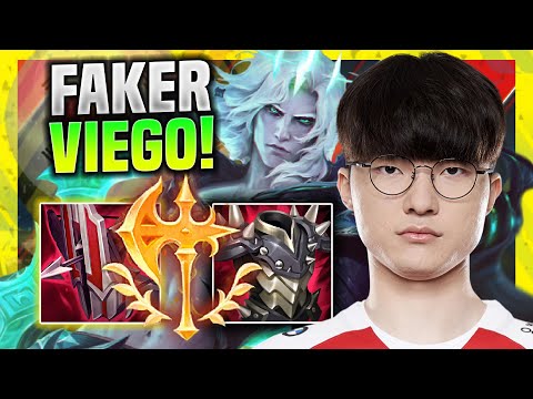 FAKER TRIES NEW META TANKY VIEGO! - T1 Faker Plays Viego ADC vs Jinx! | Season 11