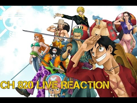 One piece Chapter 820 live Reaction