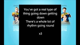 Give up the funk-Glee with lyrics