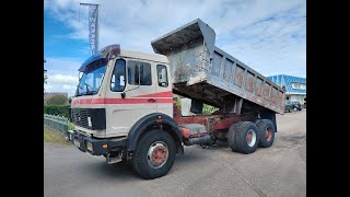 Camião basculante Mercedes-Benz NG 2628 V8 6x4 Kipper Steel Suspension a venda - Imagem 4 | Autoline MZ Camião basculante Mercedes-Benz NG 2628 V8 6x4 Kipper Steel Suspension | Imagem 4 - Autoline