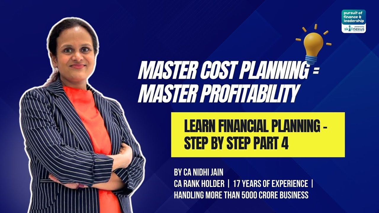 Most businesses focus on sales. But here’s the truth: sales don’t guarantee profit- CA Nidhi Jain.