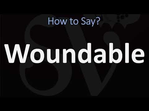 How to Pronounce Woundable? (CORRECTLY)