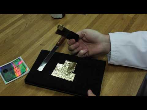 Linova.nl | Werken met Bladgoud - Los op Vloei