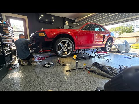 2003 Cobra clutch install. Start to finish and test drive.