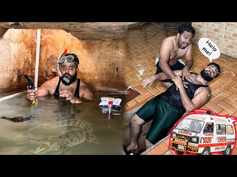 Living 24 Hours underground water tank 😱 | Gone Wrong 
