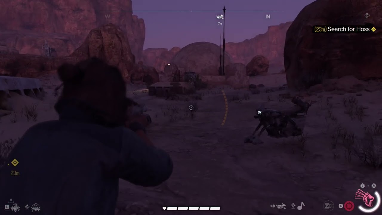 Star Wars Outlaws Nintendo Switch 2 Gameplay - Handheld Mode