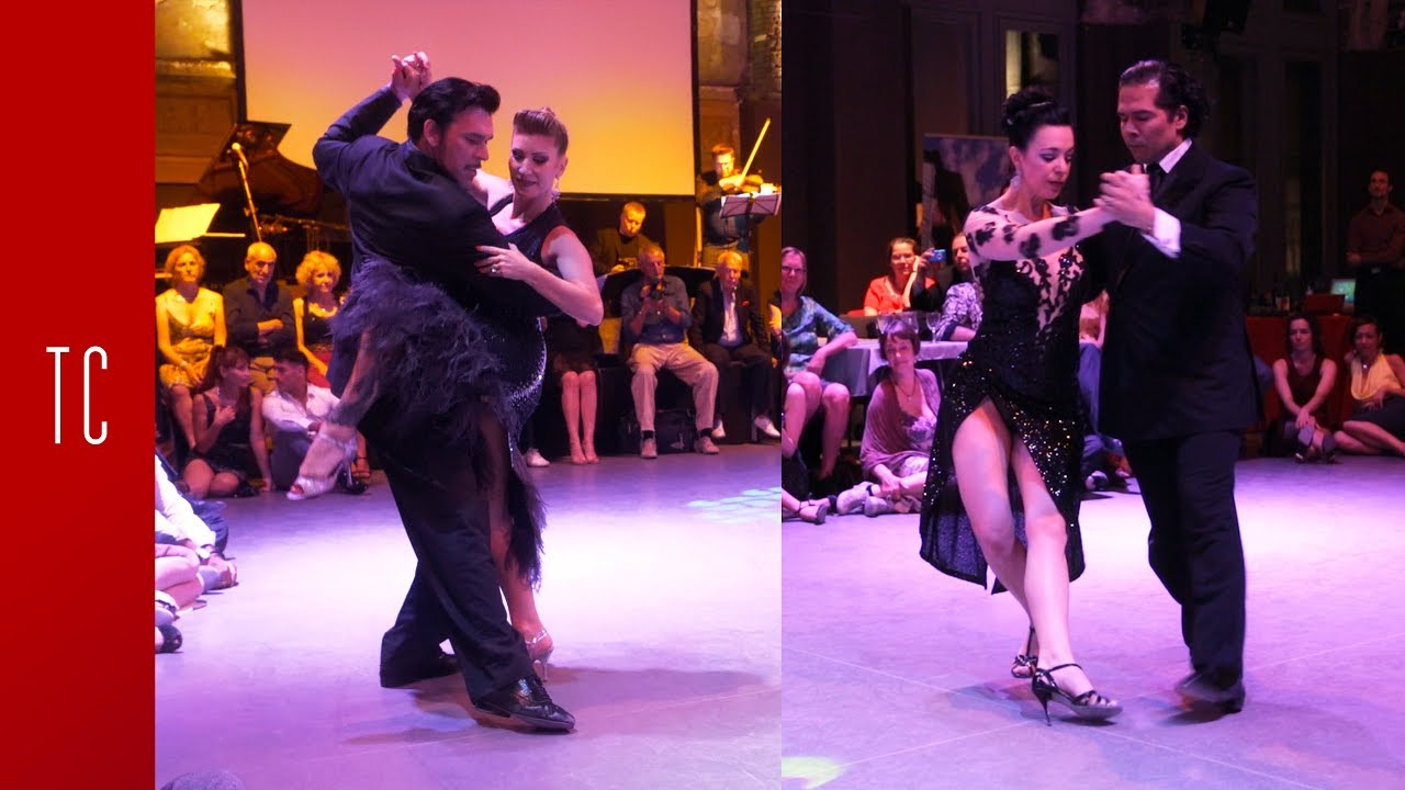 Video thumbnail for Tango: Valeria Maside y Sebastián Arce y Mariana Montes y Anibal Lautaro, 8/6/2019, Antwerpen TF