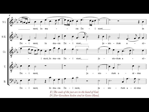 Lassus | Justorum animæ [á 5; Magnificat Ensemble]