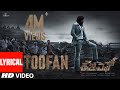 Toofan Lyrical Kannada KGF Chapter 2 RockingStar Yash Prashanth Neel Ravi Basrur Hombale Films