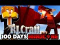 I Spent 100 Days In RLCRAFT In Hardcore Minecraft