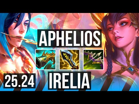 APHELIOS vs IRELIA (MID) | EUW Master | 25.24