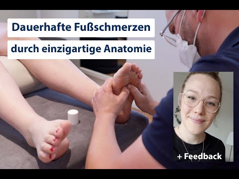 Chiropraktik | Dauerhafte Fußschmerzen - ausgelöst durch einzigartige Fuß  Anatomie | mit Lilly