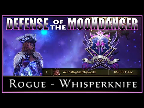 NEW Rogue Whisperknife in Master Moondancer! (#1 paingiver) Crazy AoE Damage! - Neverwinter M27