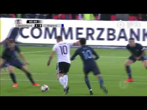 170322 Lukas Podolski's Final Amazing Goal for Germany vs England
