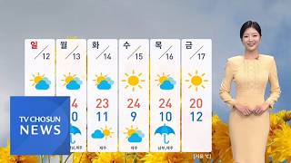 [날씨] 주말, 큰 일교차 주의…서쪽 미세먼지 '나쁨' [뉴스현장]