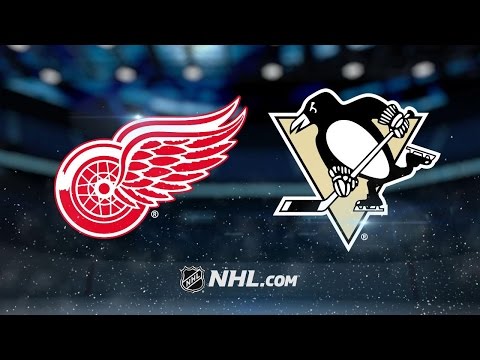 Penguins score six goals in win over Red Wings