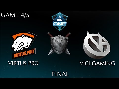 VP vs VG Highlights Game 4 ESL One Katowice 2018 Final