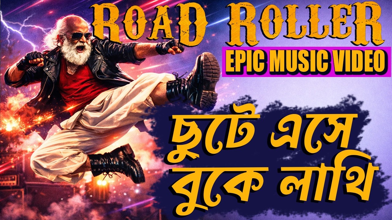 Chhute Eshe Buke Lathi -  Road Roller ( Epic Music Video ) DJ Bapon | 2026