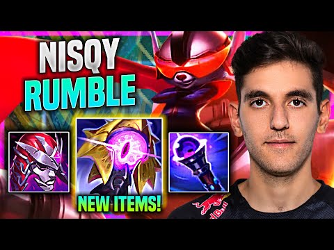NISQY PICKS RUMBLE WITH NEW ITEM RIFTMAKER! - Nisqy Plays Rumble MID vs Kayle! ! Preseason 11