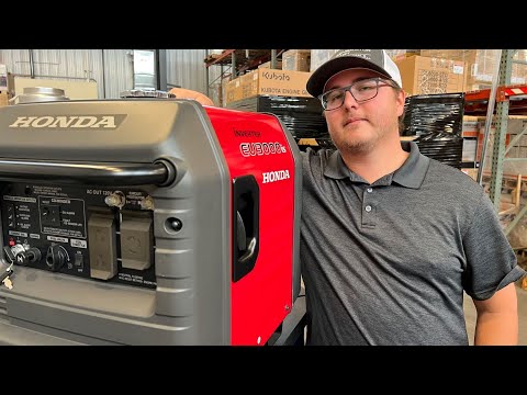 Tragbarer Generator Honda EU3000IS: Versorgt Wohnmobile, Imbisswagen, Campingplätze, Grillpartys ...