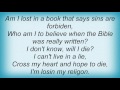 Esham - Losin' My Religion Lyrics