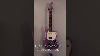 Video thumbnail for Ryan Jarman Squier Mus-Uar from The Cribs. 1 of only 150 made by Na West