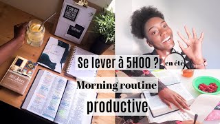 MA MORNING ROUTINE PRODUCTIVE DE L’ÉTÉ | Loussika