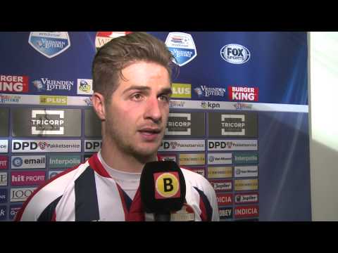 Interview met Jordens Peters na afloop Willem II - FC Utrecht
