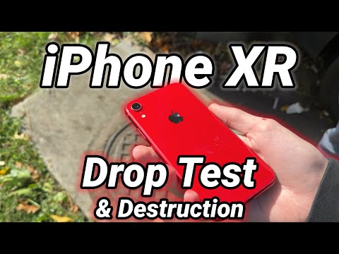 iPhone XR Drop Test & Destruction