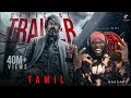 LEO Official Trailer REACTION Thalapathy Vijay Lokesh Kanagaraj Anirudh Spiritlocs
