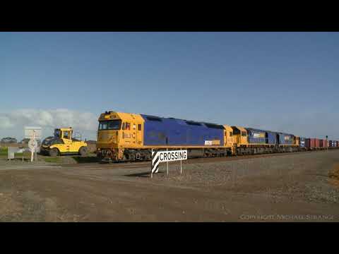7902V Pacific National Mildura Container Train  (17/6/2020) - PoathTV Australian Railways