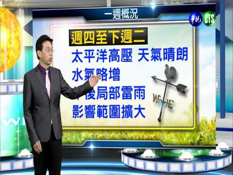 2014.08.26華視晚間氣象 吳德榮主播